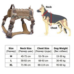 Taktisches Hundegeschirr mit Taschen